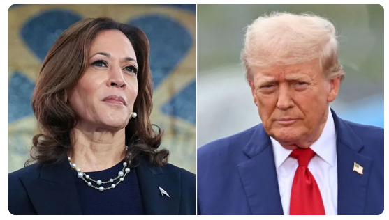 Vice President Kamala Harris and former President Donald Trump